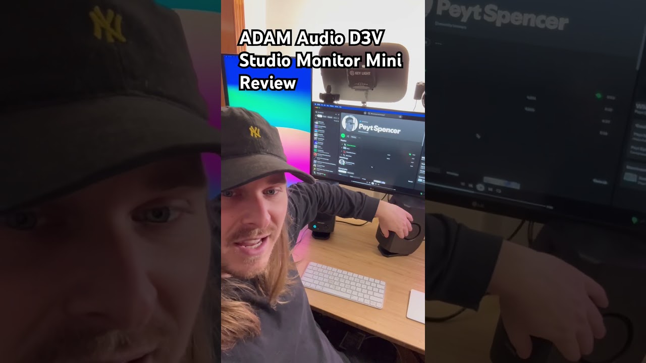 Обзор ADAM Audio D3V Mini #аудиотехнология #студийныймонитор #акустические системы #adamaudio