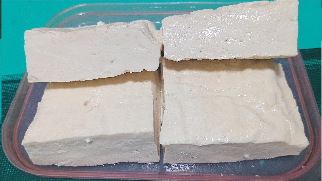 Cách làm tàu hũ bằng đường nho - ẩm thực chay