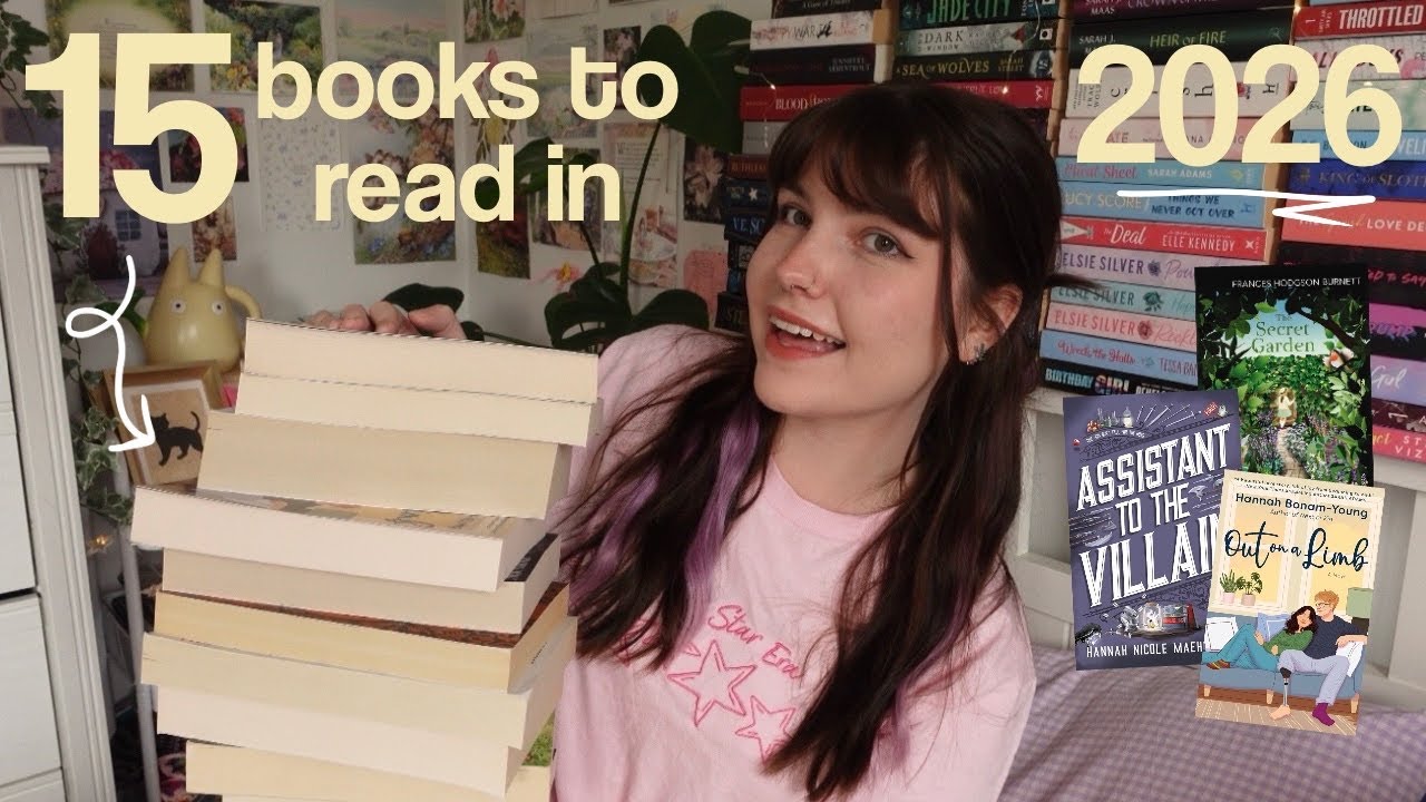 15 books I want to read in 2026 ✧.* 2026 tbr