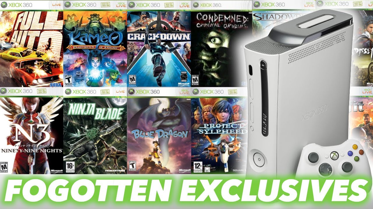 Top 10 Xbox 360 EXCLUSIVES You FORGOT About