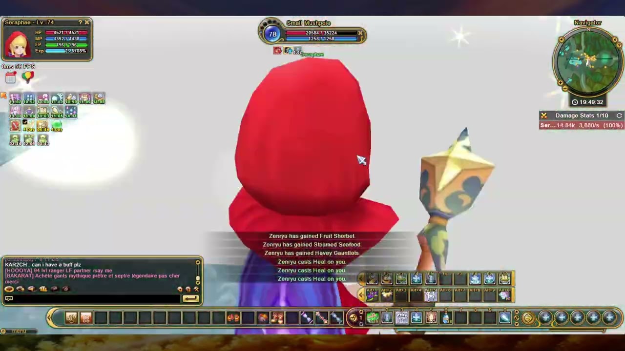[#12] Billposter/Ringmaster Level 74 - Flyff Universe Totemia