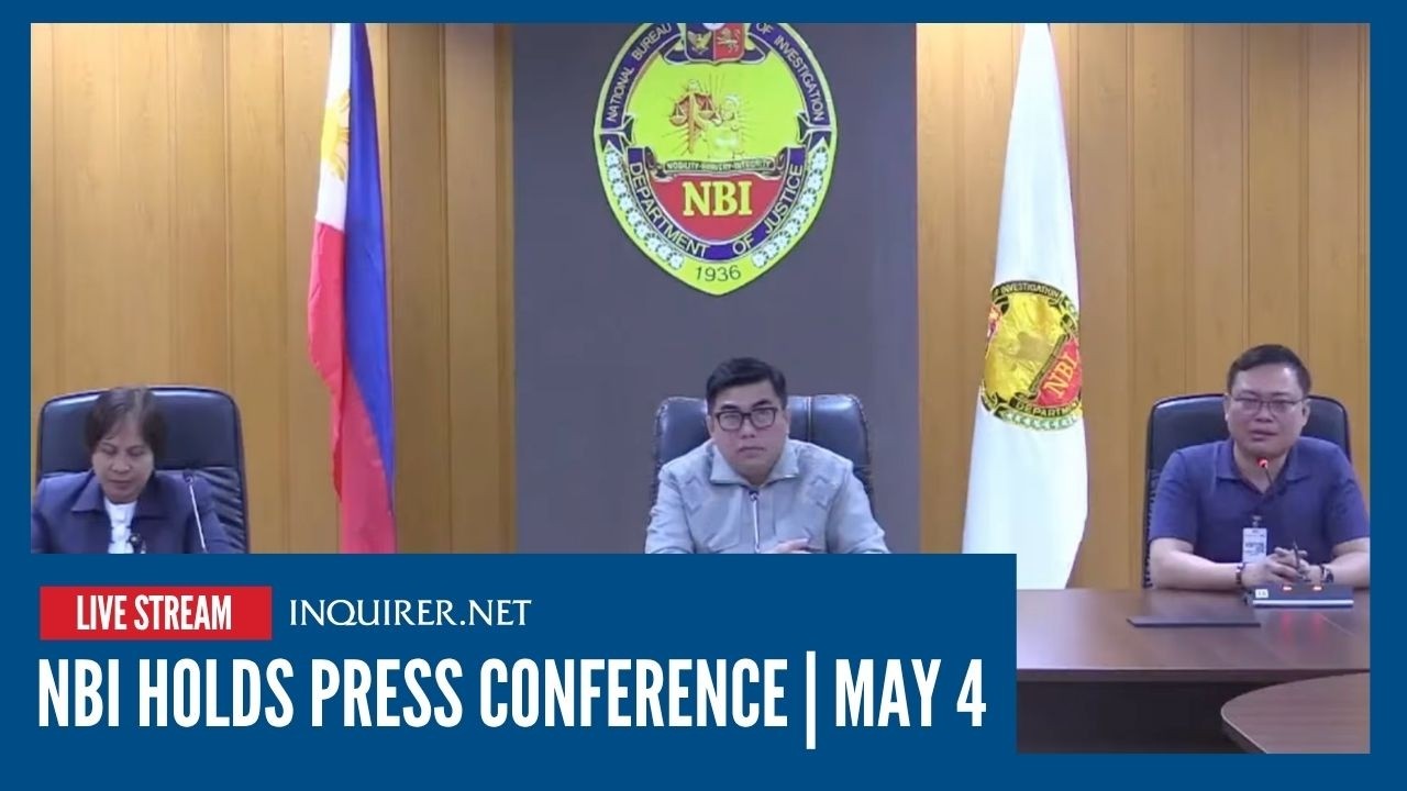 LIVE: NBI  holds press conference | May 4