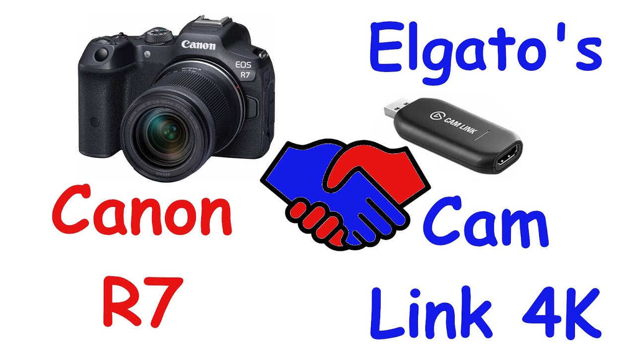 Connecting Canon R7 with Elgato Cam Link (5 easy steps)