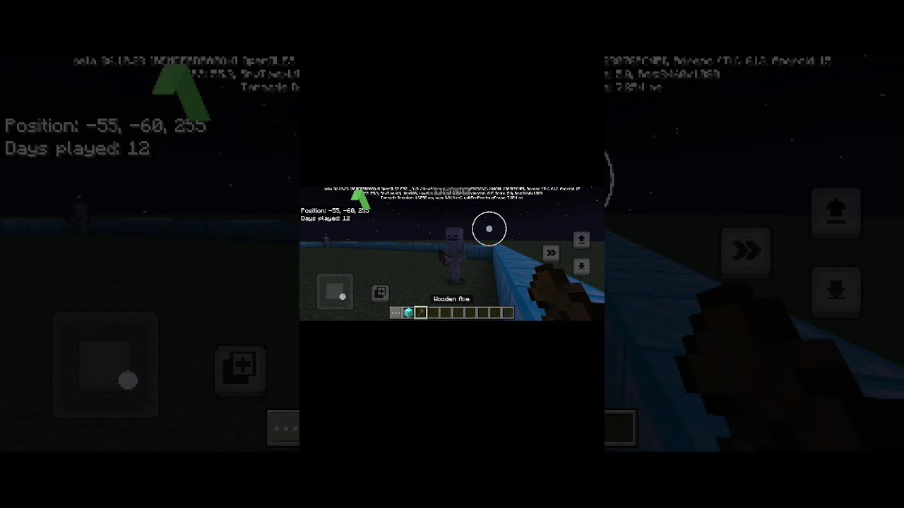 I play minecraft bedrock first time ❤️