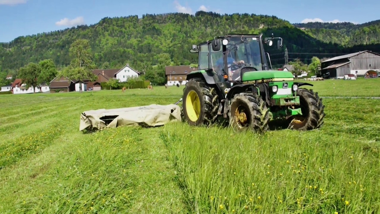 1.Schnitt | John Deere | Heuernte