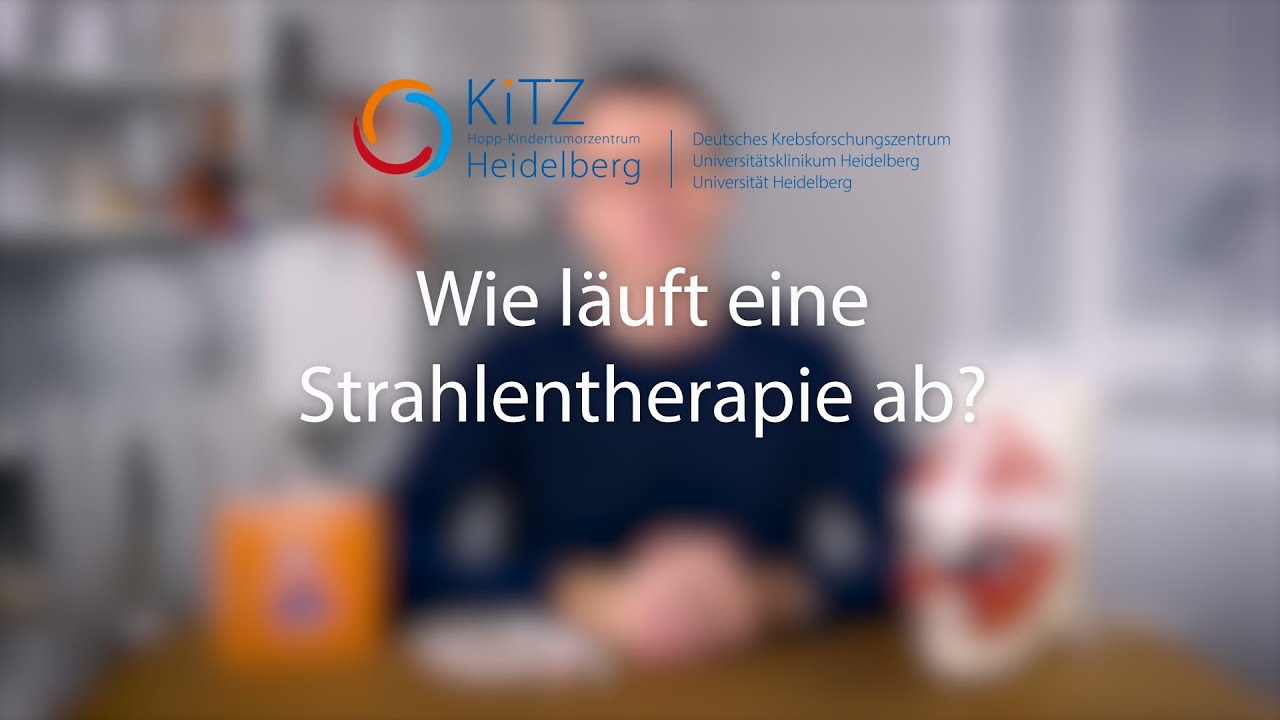 Wie läuft eine Strahlentherapie ab? | Krebs bei Kindern klargemacht