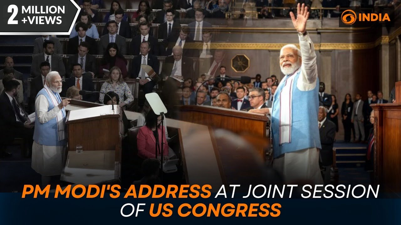 PM Modi's Address at Joint Session of US Congress