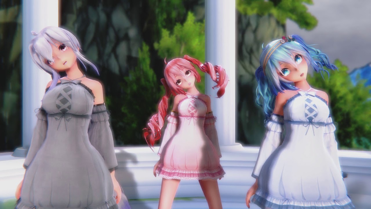 [MMD] Liar Dance - Miku - Teto - Haku