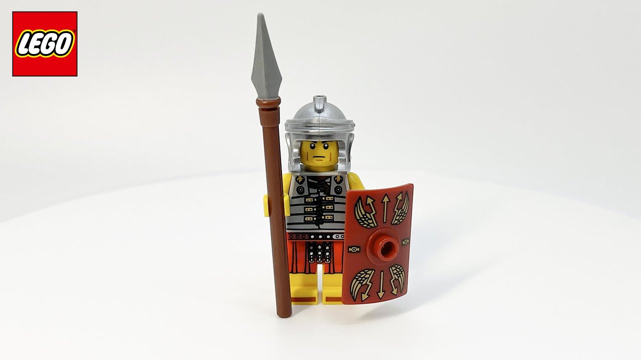 LEGO Roman Soldier - Minifigure in Series 6, Collectible Minifigures 8827