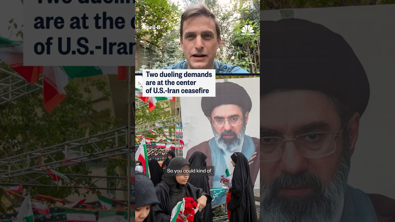 Two dueling demands are at the center of U.S.-Iran ceasefire
