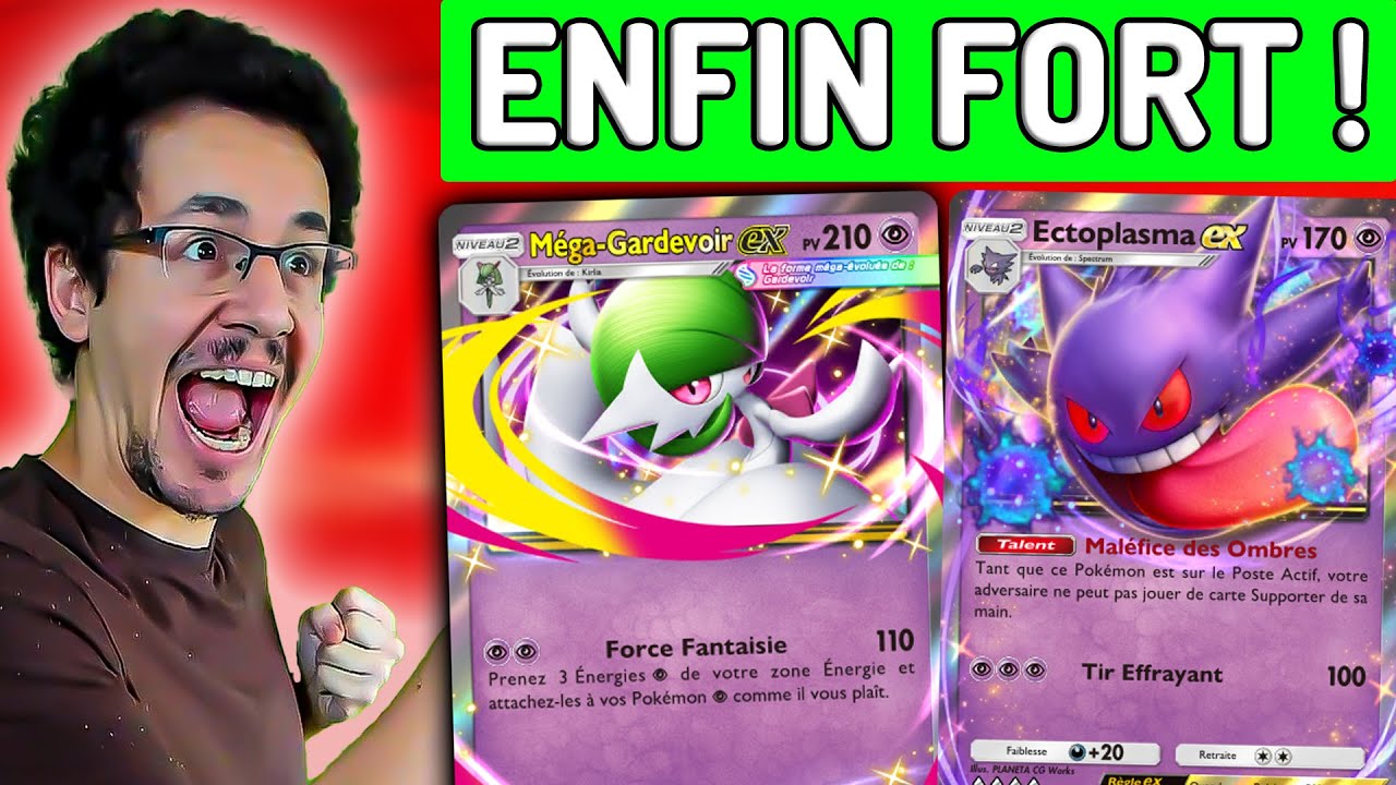 ENFIN UN EXCELLENT DECK ECTOPLASMA EX GRACE A MEGA GARDEVOIR EX !