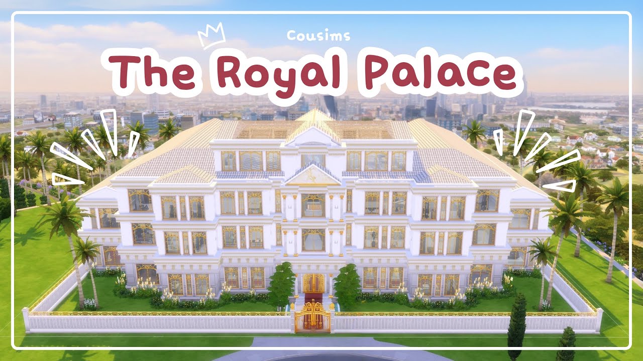 Our BIGGEST build yet - The Royal Palace 👑💎✨| Complete Build Tour