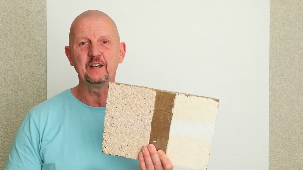 Lehmwand verputzen / tapezieren mit Baumwollputz - wundersch&ouml;n, nat&uuml;rliche und atmungsaktiv