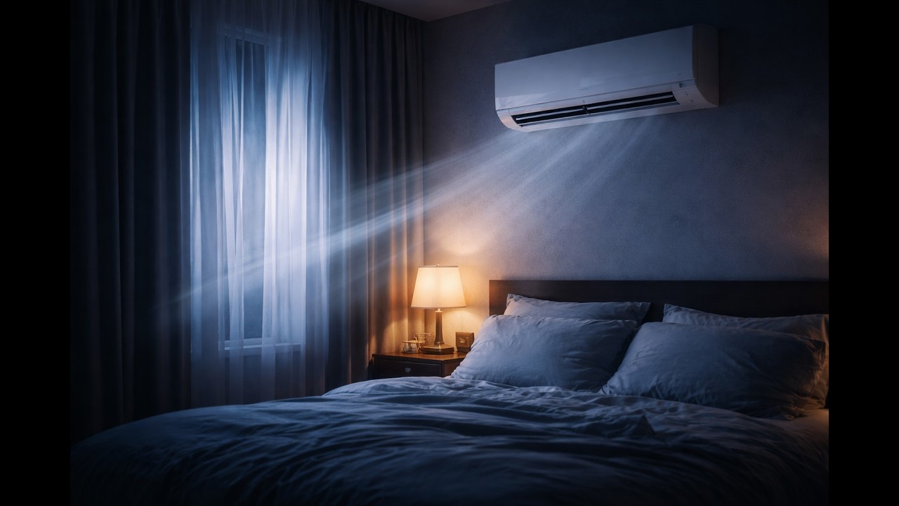 Ruido Marrón Profundo con Sonido de Aire Acondicionado | 1 Hora para Dormir