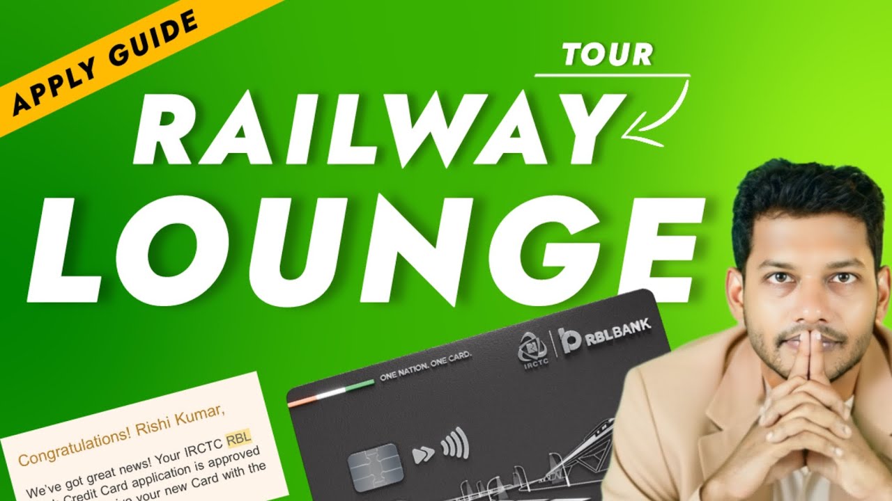New Delhi Railway Station IRCTC Lounge Tour & Review - Using Credit Card | How to Apply IRCTC RBL?