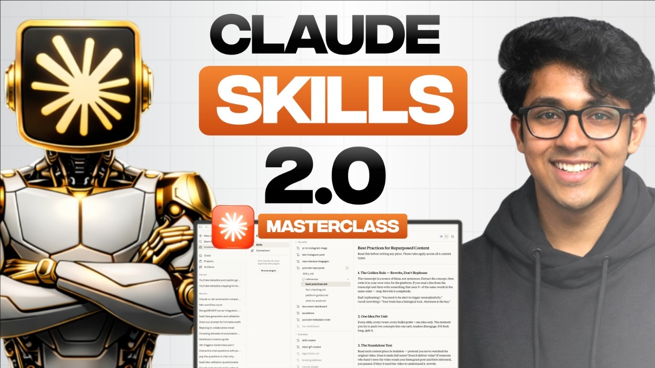 Stop Copy-Pasting Prompts: I Built 5 Claude Skills That Run Automatically