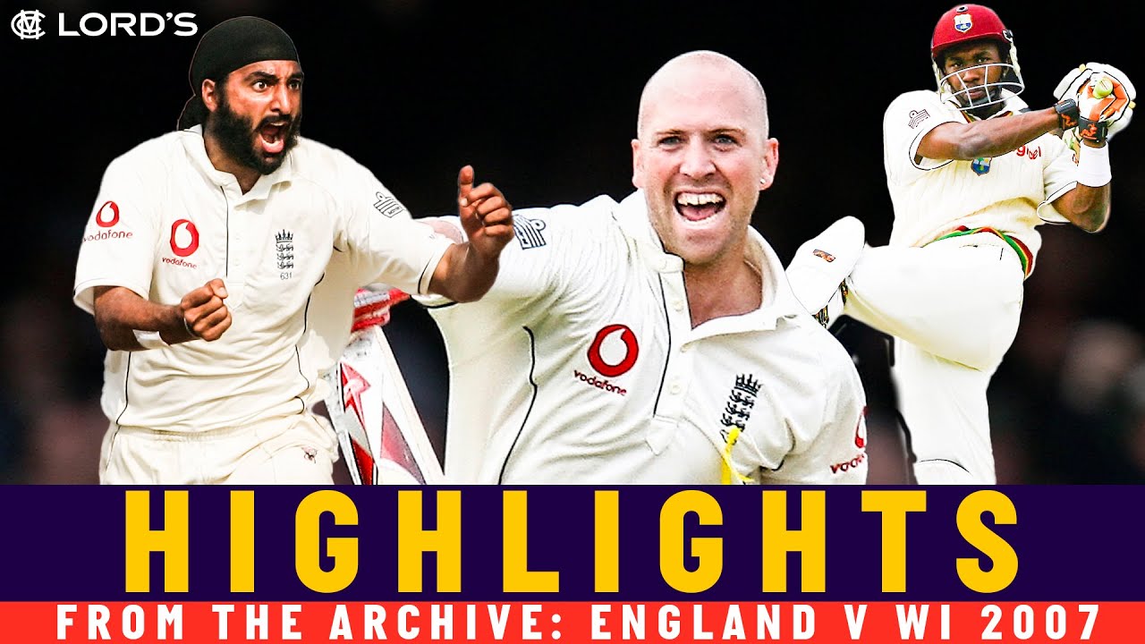 Prior's Debut Ton, Monty 6-fer & Bravo Showcase! | Classic Match | England vs Windies 2007 | Lord's