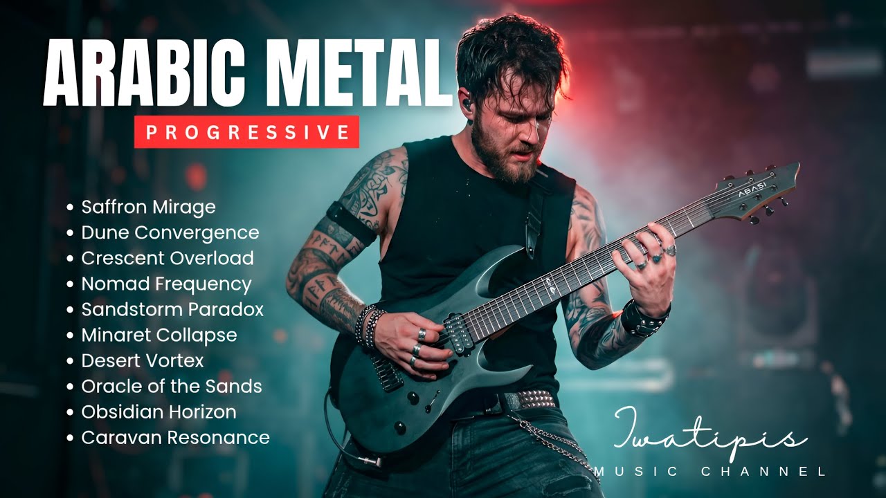 Сборник арабского прогрессивного метала от iWa Tipis | Эпическая ближневосточная фьюжн-инструмент...