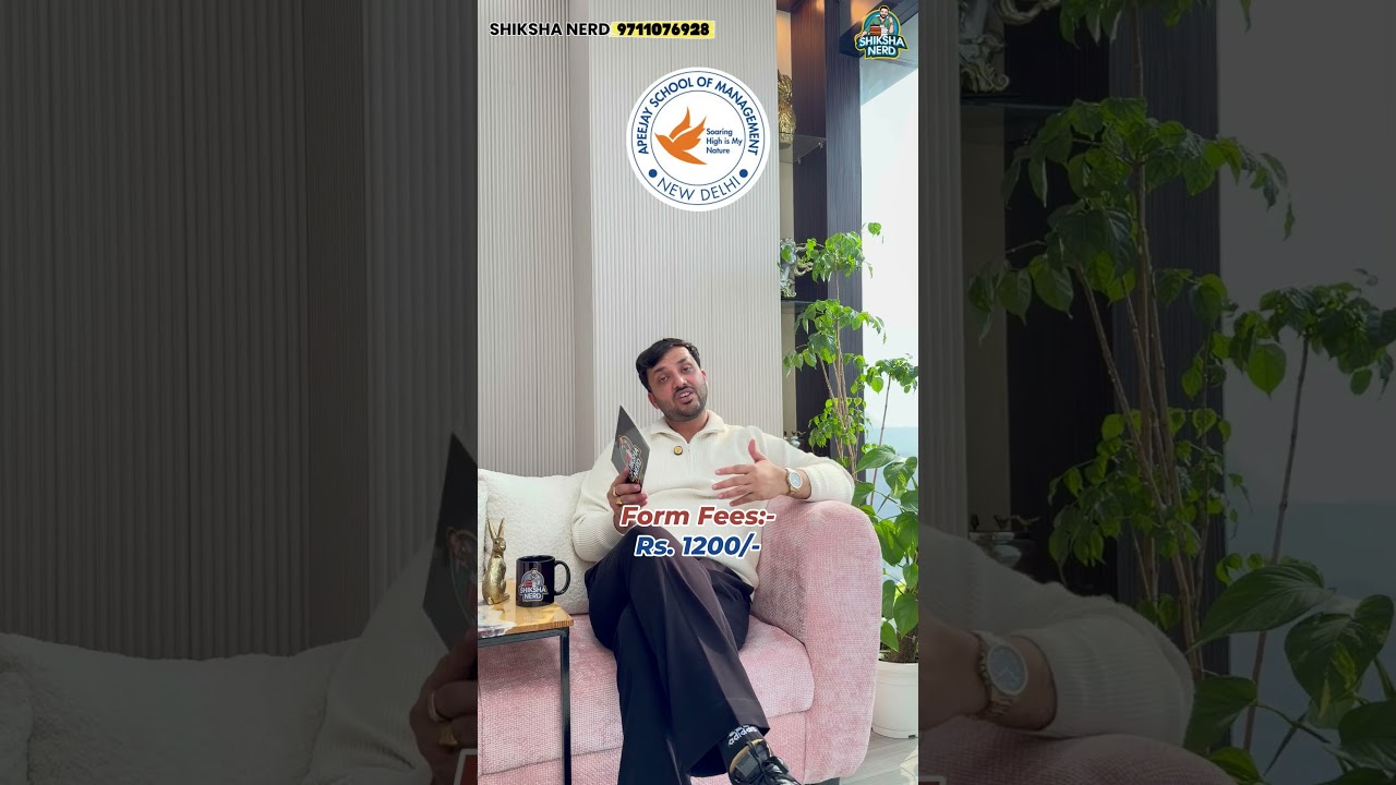 Apeejay School of Management (ASM) PGDM 