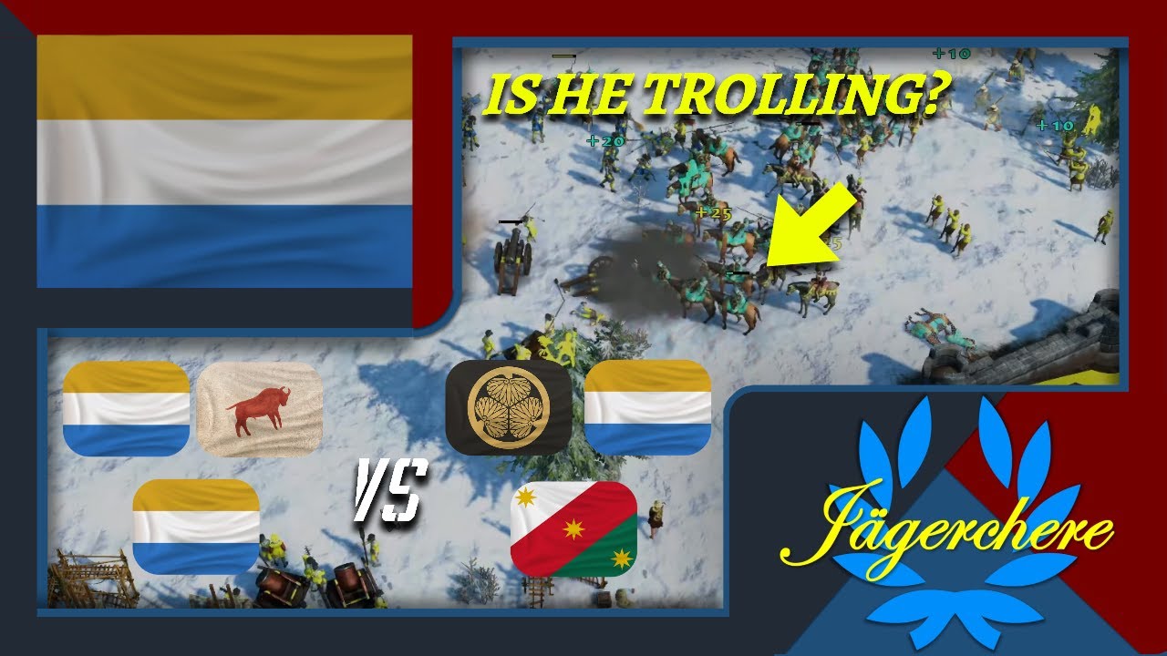 CAN MERCENARIES SPLIT?! | 3v3 Treaty with Dutch | AOE III: DE