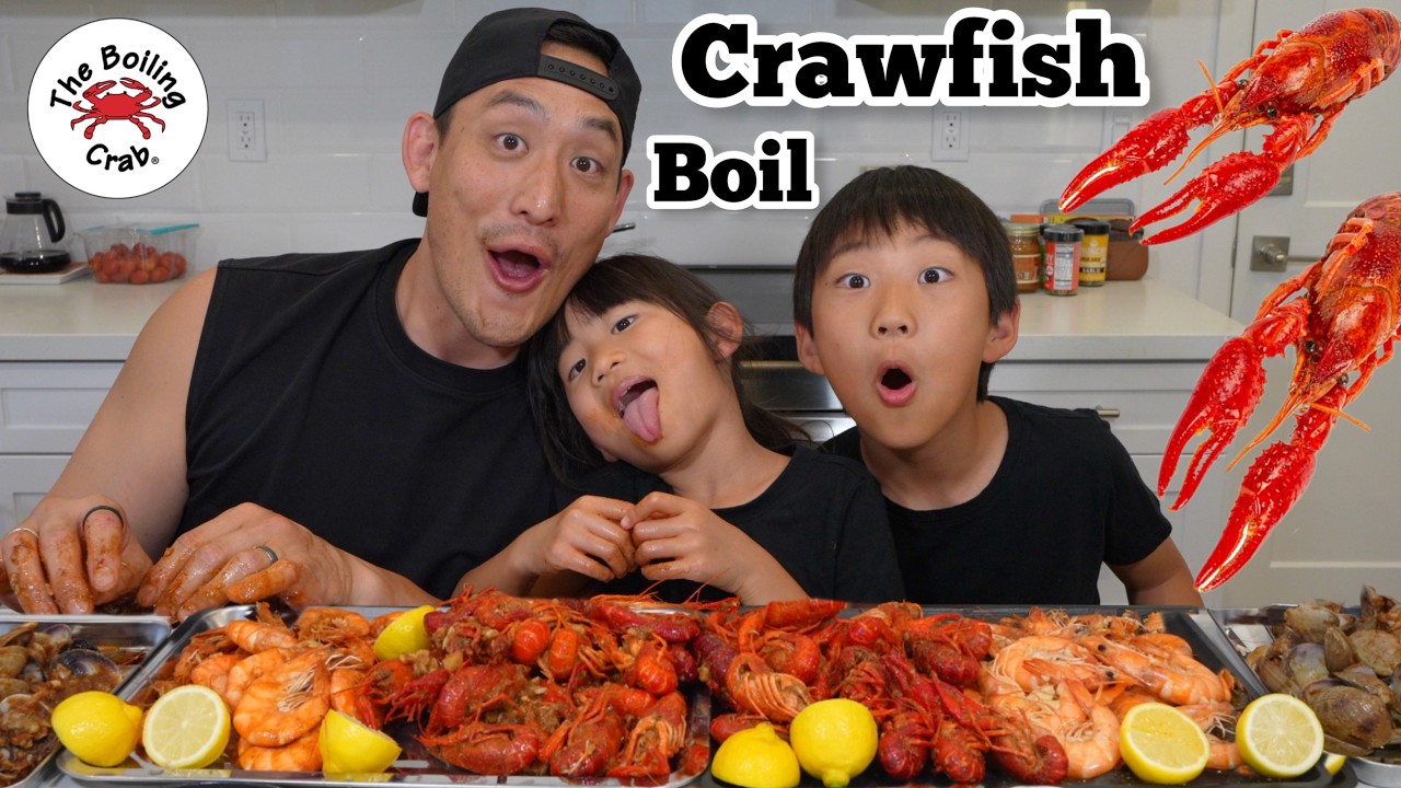 Seafood Boil- CRAWFISH, SHRIMP, CLAMS
