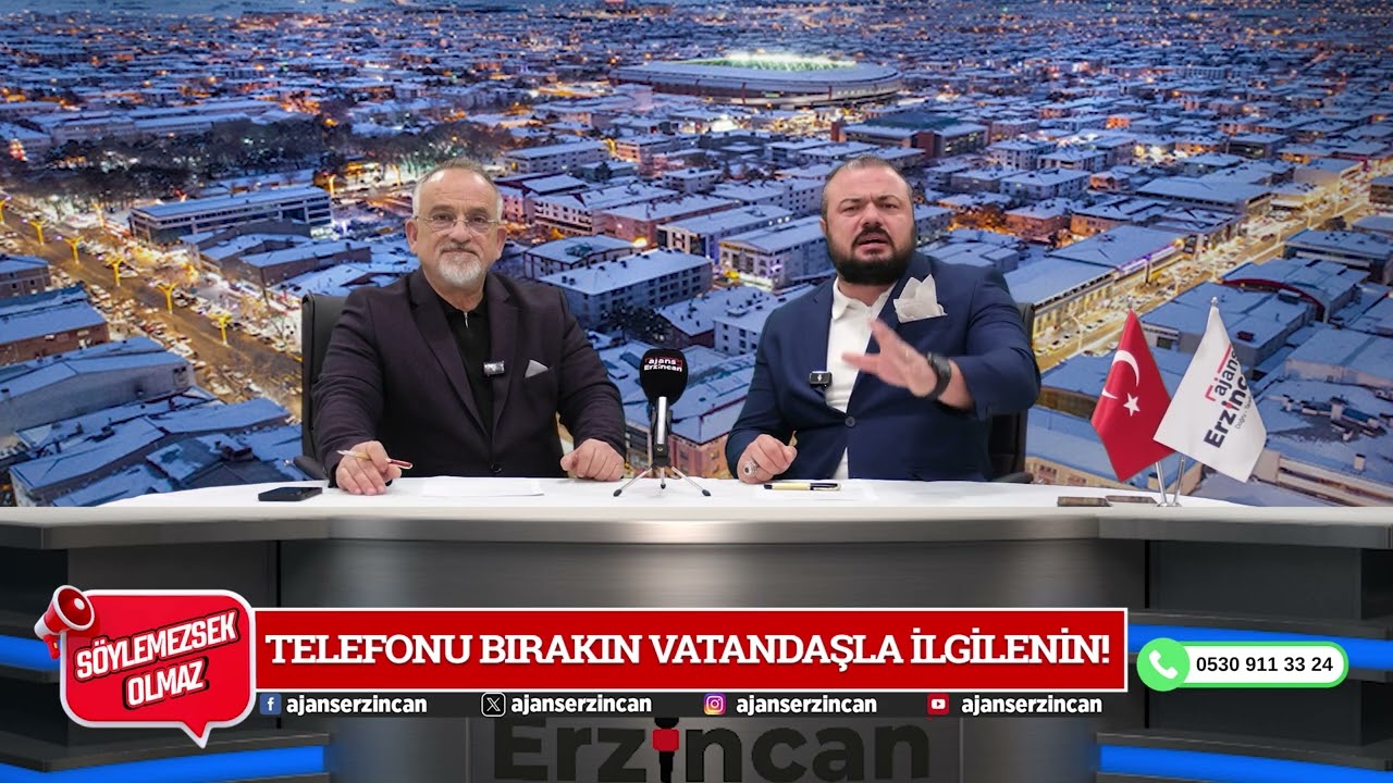 TELEFONU BIRAKIN VATANDAŞLA İLGİLENİN!