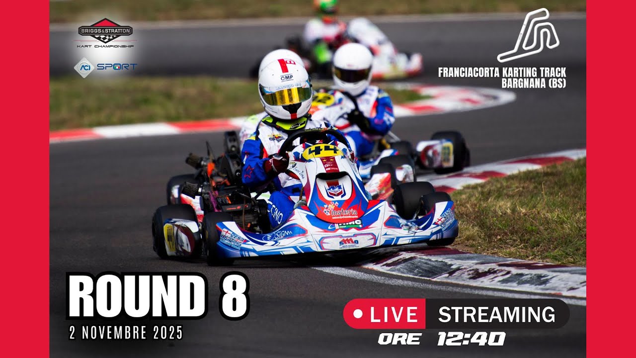 ROUND 8 - KART CHAMPIONSHIP - BRIGGS&STRATTON
