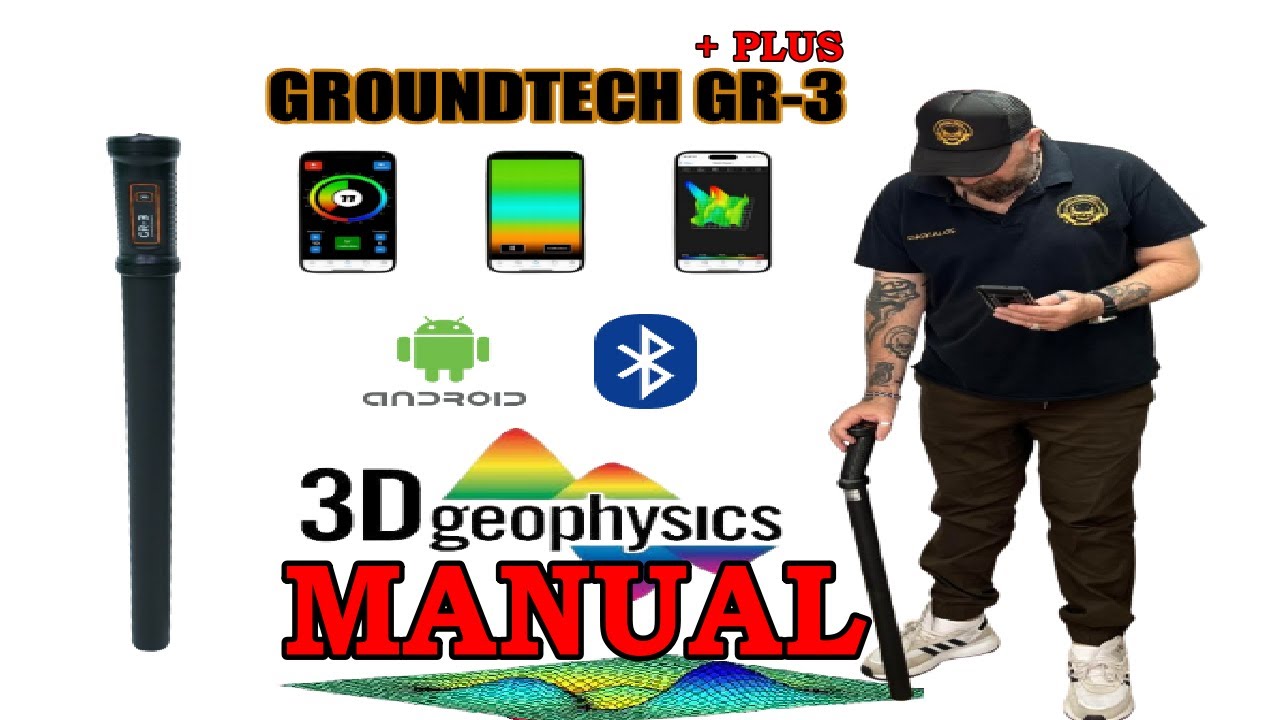 Groundtech &ndash; GR-3+ PLUS  GEOPHISICAL - &Omicron;&delta;&eta;&gamma;ί&epsilon;&sigmaf; &Chi;&rho;ή&sigma;&eta;&sigmaf;