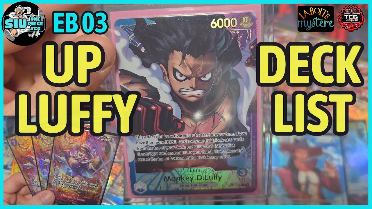 [EB03] 🔵🟣 UP LUFFY DECK LIST
