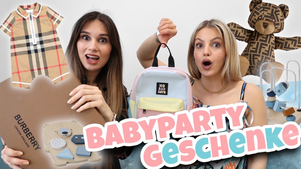 Geschenke für UNSER BABY von der BABYPARTY 👶🏼 I Coupleontour