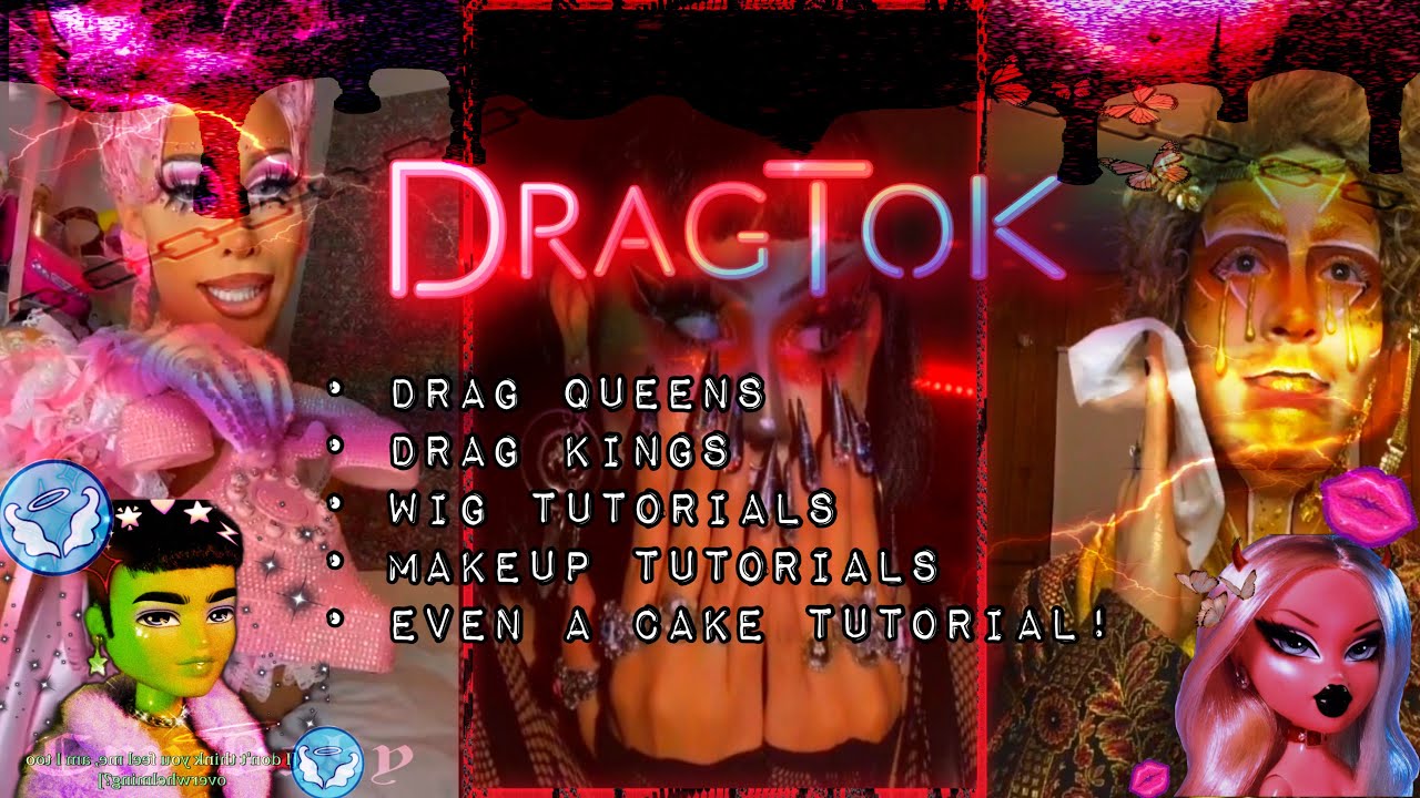 Dragtok (Drag queens and Drag kings) alt tiktok compilation