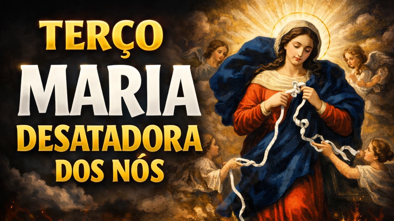 TERÇO DE NOSSA SENHORA DESATADORA DOS NÓS, Amado Deus,Terço para dormir em paz