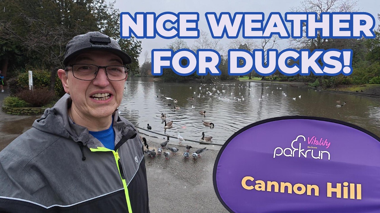 Nice Weather for Ducks! | Cannon Hill parkrun pov vlog | Manchester Marathon Week 6