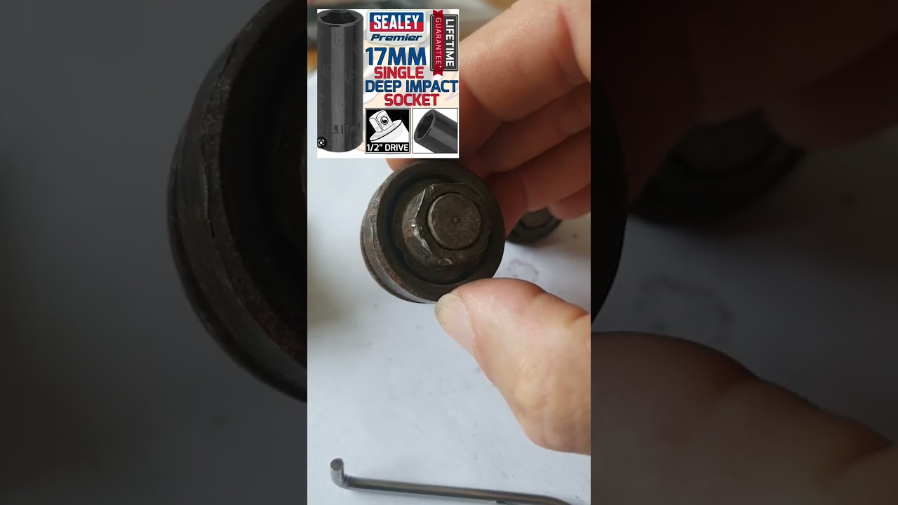 Remove a Peugeot  Citroen Vauxhall locking wheel nut without a key. No Key no Problem
