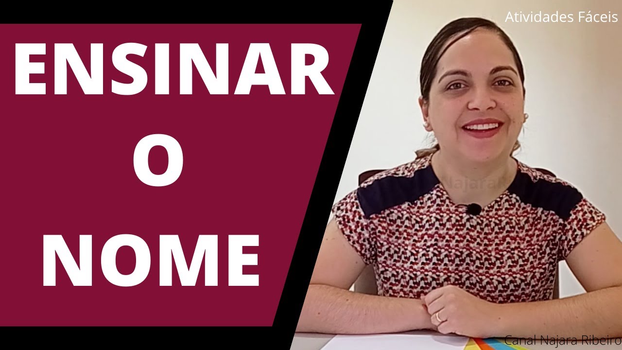 Trabalhar o nome próprio e quantidade