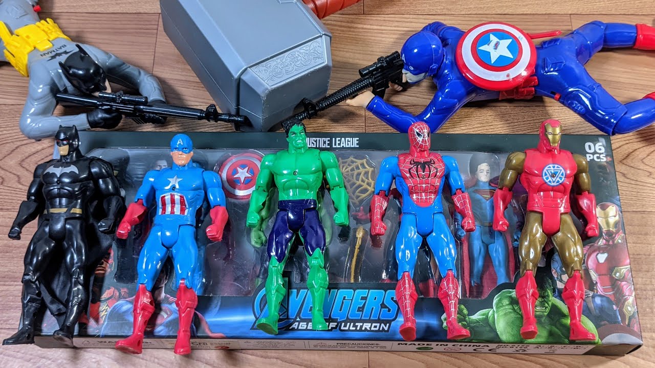 AVENGERS TOYS #31 /Action Figures/Unboxing/Cheap Price/Spiderman,Ironman,Hulk,Thor/Toys.