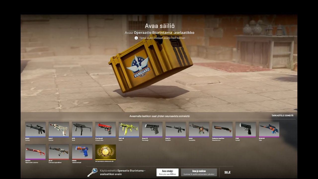 Let's open 5 Operation Vanguard Weapon Case #csgo #caseopening #counterstrike