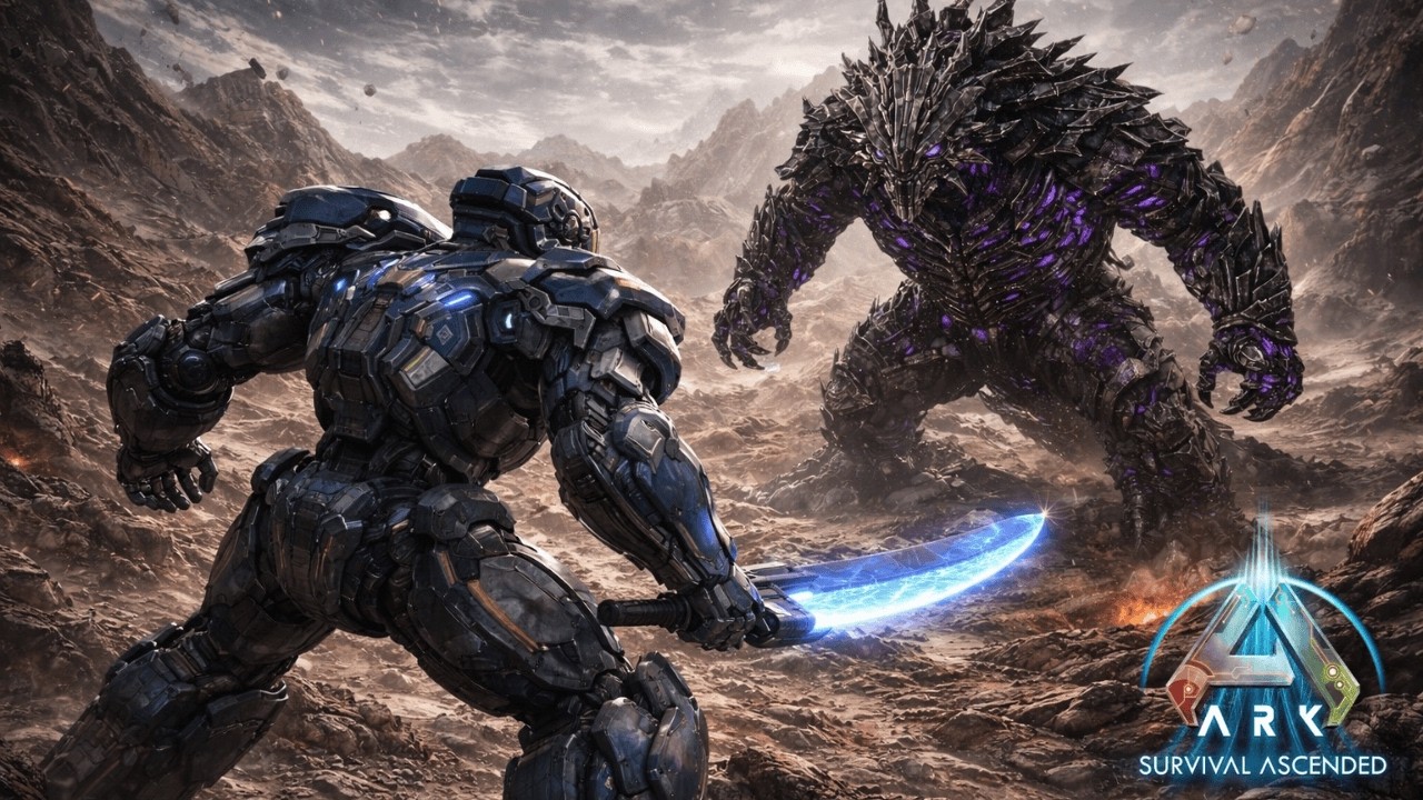 Can We Kill The Alpha King Titan On Extinction In ARK Survival Ascended (Ep.25)