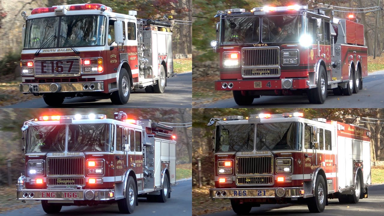 South Salem FD Large Area Brush Fire Response