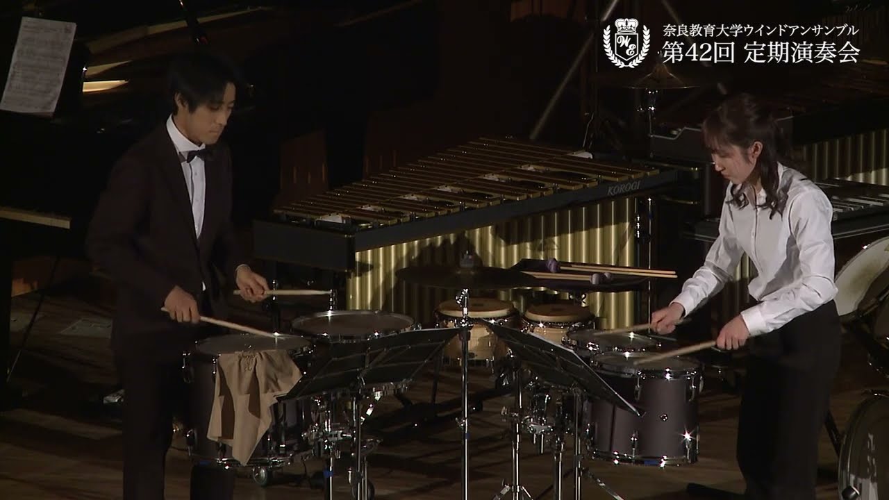 【第42回定期演奏会】打楽器二重奏 シンクロナイズド / 吉岡里菜