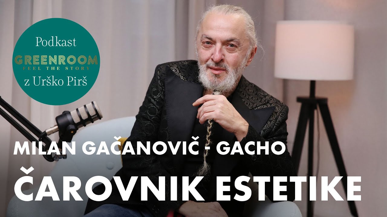 Milan Gačanovič - Gacho, slovenski modni oblikovalec, kostumograf in masker