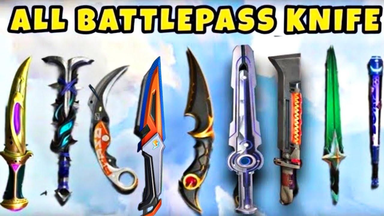 Valorant All Battlepass Knife Skins in 10 Minutes 