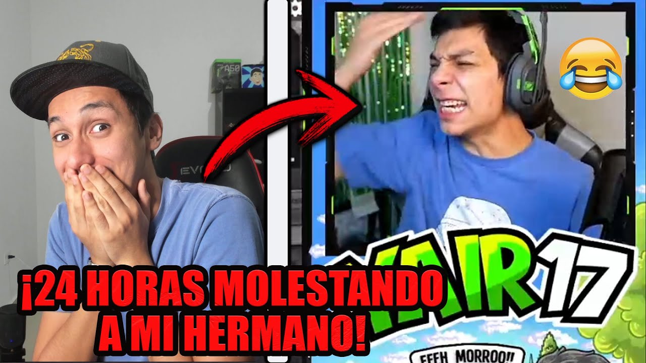 ¡24 HORAS MOLESTANDO A YAIR17! *se enoja mucho*