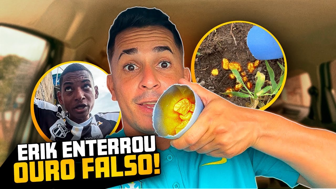ERIK ENTERRA OURO FALSO NO QUINTAL DE BETO TIZIU  | BETO TIZIU