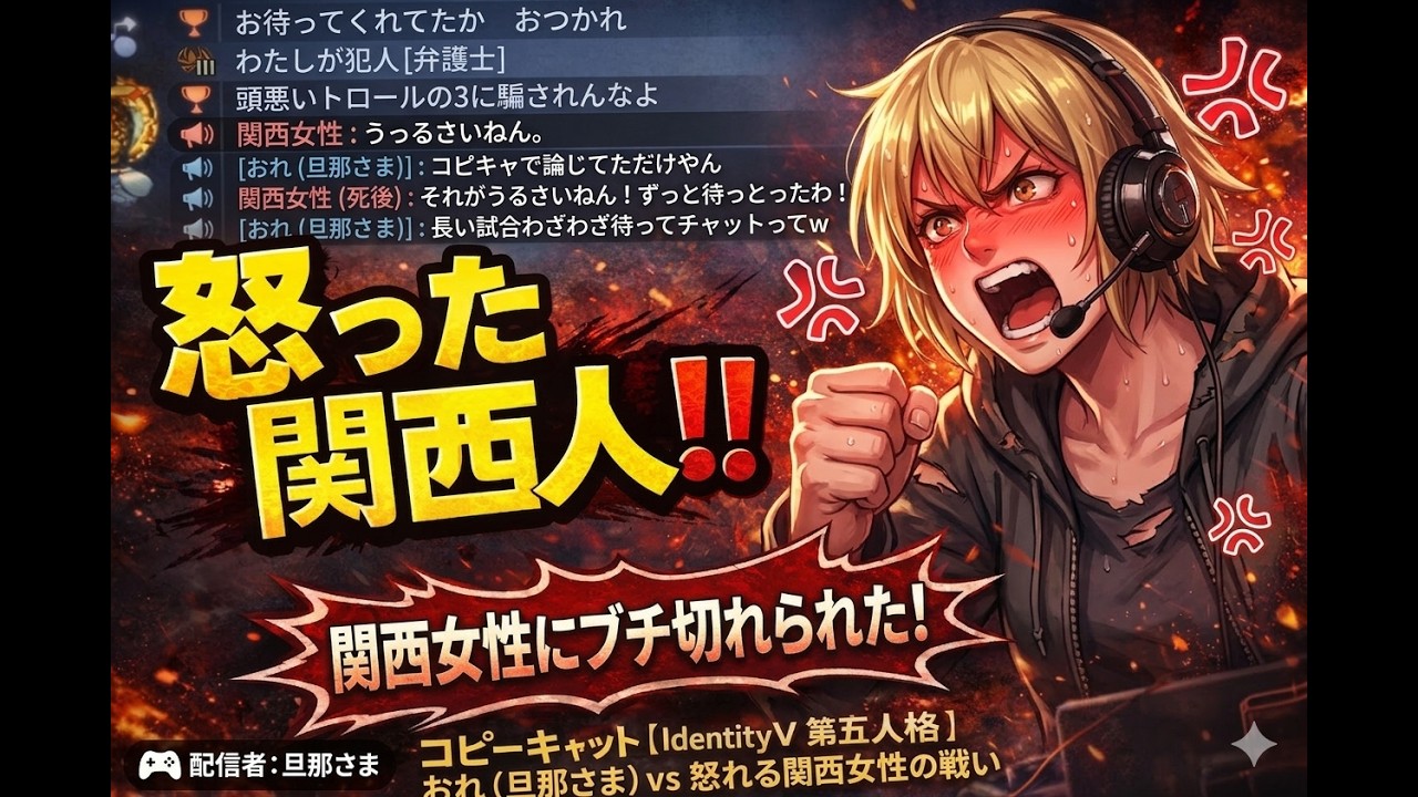 【放送事故】試合終了を待ってまで怒りに来た関西人女性。その執念が凄すぎたｗ