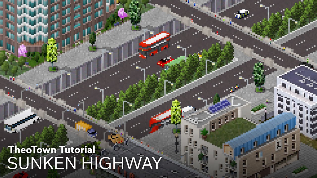 TheoTown Tutorial | Sunken Highway
