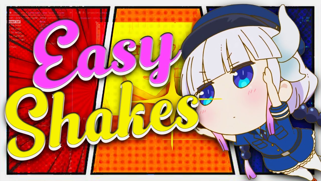 Easy Raw/Daddy shake amv - After Effect Tutorial