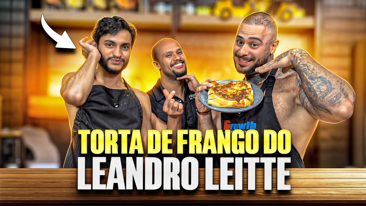 Hétero afeminado, torta de pastel e caos total na cozinha! Leandro Leitte | Monstro na Cozinha #062