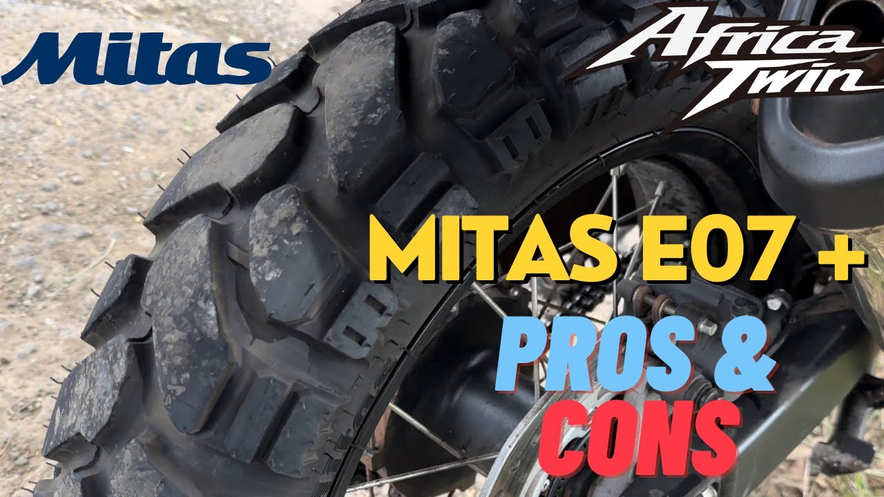 Шины MITAS E07 + PLUS на Honda Africa Twin 1100 — плюсы и минусы