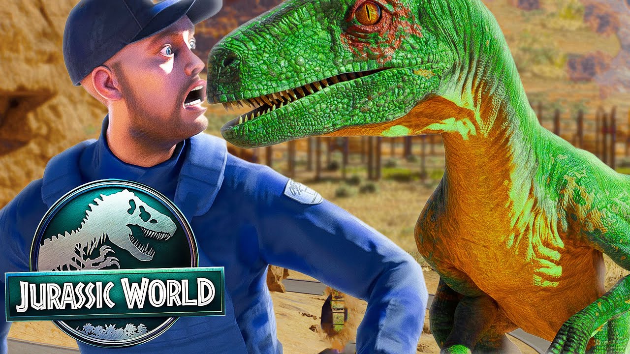 VELICORAPTORY ATAKUJĄ LUDZI?! - Jurassic World Evolution 3